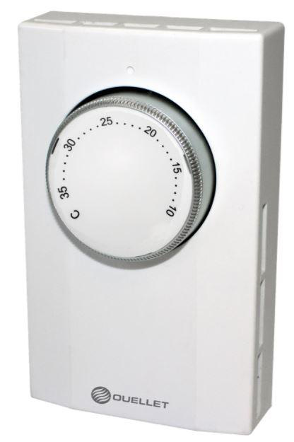 Ouellet Ouellet OTL Series Snap Action Wall Thermostats Line Voltage 120 V 22 A White