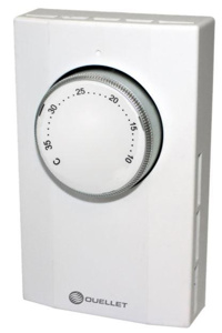 Ouellet OTL Series Double Pole - Snap Action Wall Thermostat - Line Voltage 120 V 22 A