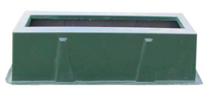 Hubbell Lenoir City BG Electrimold Ground Sleeves Fiberglass 24 in L x 78 in W x 18 in H Green (Munsell)