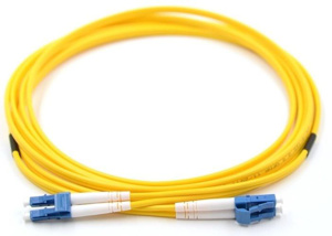 iFiber Optix I2753-A Series Singlemode Duplex Fiber Optic Cable Assemblies LC-LC Duplex 2 m Yellow