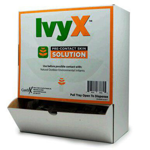 Coretex IvyX Pre-contact Skin Solution Towelettes 8 x 6 in 50 Towelettes Per Pack