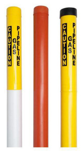 Energy Control Underground Pipeline & Utility Markers Yellow 90 in