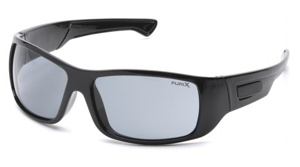 Pyramex  FURIX® Wraparound Safety Glasses Anti-fog, Anti-scratch Gray Black