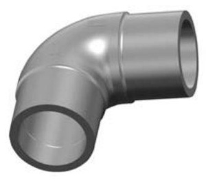 Central Plastics HDPE 4710 Butt Fusion 90 Degree Elbows 6 IPS SDR 9