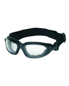 Liberty Glove and Safety Challenger™ Series Goggles Anti-fog, Anti-scratch Clear Black