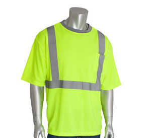 PIP High Vis Reflective Lightweight T-shirts 3XL High Vis Yellow Mens