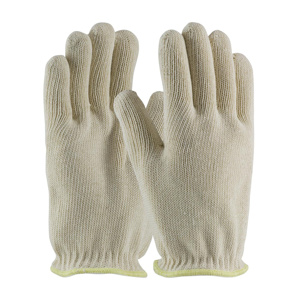 PIP 43-500 Series Seamless Knit Hot Mill Gloves Large Cotton Natural