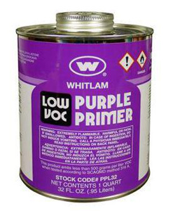 JC Whitlam Low VOC Purple Primer 32 oz Can