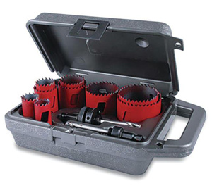 M.K. Morse Maintenance Hole Saw Sets 13 Piece