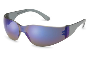 Gateway Safety StarLite® Series Safety Glasses Anti-scratch Blue Mirror Gray