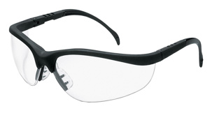 MCR Safety Klondike® Safety Glasses Anti-scratch Clear Black
