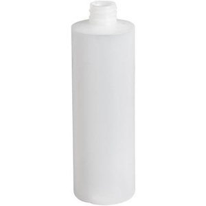 Cylinder Bottle for Trigger Sprayers 16 oz High Density Polyethylene (HDPE)