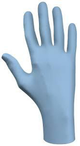 Showa 7005PF Series Original Disposable Smooth Powder-free Gloves Large Nitrile Latex-free Blue
