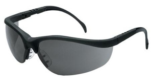 MCR Safety Klondike® Series Glasses Anti-scratch Clear Black