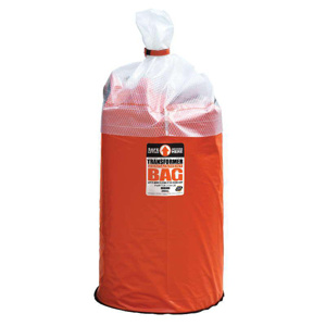 Andax TCB Series Transformer Containment Bags™ 24.75 in Dia x 71.25 in H Orange