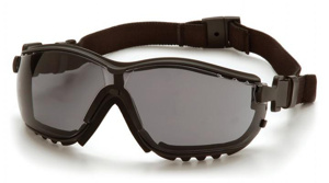Pyramex V2G® Safety Goggles Anti-fog, Anti-scratch Gray Black