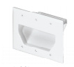 Eaton Wiring Devices 35M2TR Series Receptacles with Multimedia Faceplates 15 A 125 V 2P3W 5-15R Tamper-resistant White