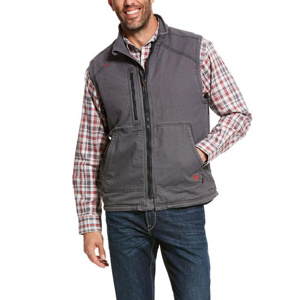 Kits - Ariat FR Lightweight Vests - TEP Logo 2XL Gray Mens