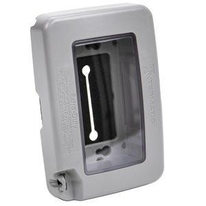 Intermatic Weatherproof While-in-Use Box Covers Universal 1 Gang Gray
