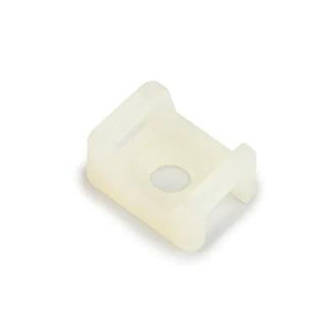 3M 2-way Cable Tie Mounting Pads 1 in ABS Plastic