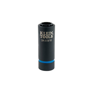 Klein Tools 2-in-1 Impact Sockets 0.5 in 3.12 in 12