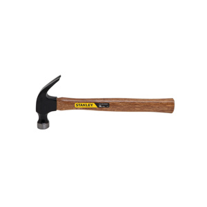 Stanley Curved Claw Hammers Wood Steel