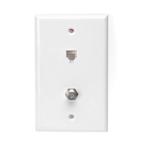 Leviton Standard Telephone / Video Faceplates