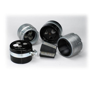 Appleton Emerson FS Series Cable Support Bushings For mounting on and existing structure, 3 in max cable size