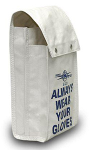 Estex 2420 Series Sleeve and Glove Bags 14 in White
