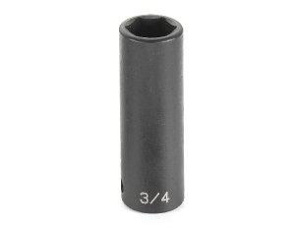 GP Sockets SAE Impact Sockets 1/2 in Deep 6 Point 1 in