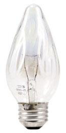 Sylvania Decorative Incandescent Flame Lamps F15 40 W Medium (E26)