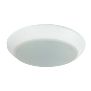 Nora Lighting NLOPAC Surface Mount LED Downlights 120 V 32 W 8 in 3000 K White Dimmable 2074 lm