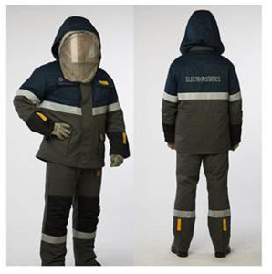 BSE Kits Winter Kit Arc Flash Electrostatic Upper Suits 12 cal/cm2 Nomex®