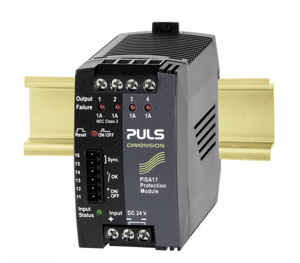 PULS PISA11 Series Electronic Circuit Protection 4 A: 4 x 1 A 24 VDC