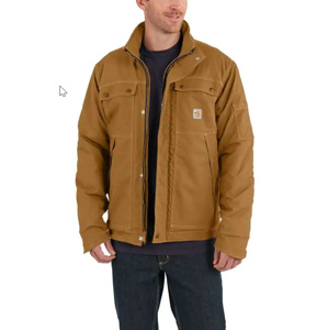 Carhartt FR Full Swing® Rain Defender® Insulated Lightweight Coats Large Brown Mens