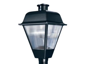 Cooper Lighting Solutions UTR Traditionaire Series HID Post Top Light Fixtures High Pressure Sodium 150 W