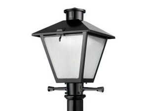 Lithonia American Revolution 247 Series Traditional HPS Post Top Light Fixtures High Pressure Sodium 100 W