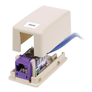 Hubbell Premise Wiring iStation HSB1 Series Single Port Surface Mount Boxes