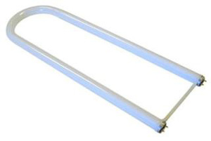 GE Lamps Mod-U-Line® 6" Spacing Series U-bend T8 Lamps 23 in 4100 K T8 U-bend Fluorescent U-bend Fluorescent Lamp 28 W