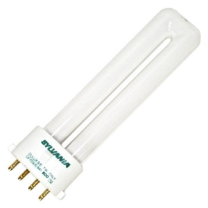 Sylvania Dulux® S/E Series Compact Fluorescent Lamps Twin Tube (TT) CFL 4-pin 4-pin (2G7) 4000 K 7 W