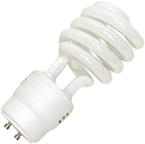 Sylvania Dulux® EL Series Self-ballasted Compact Fluorescent Lamps Twist CFL 2-pin Bi-pin (GU24) 2700 K 23 W