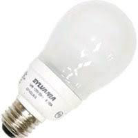 Sylvania Dulux® EL Series Self-ballasted Compact Fluorescent Lamps A19 CFL Medium 3000 K 14 W