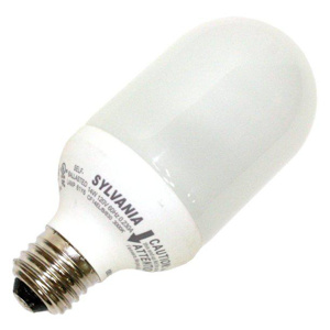 Sylvania Dulux® EL Series Self-ballasted Compact Fluorescent Lamps B10 CFL Medium 3000 K 14 W