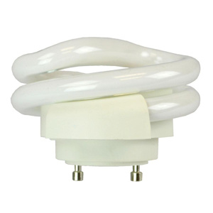 Allied Moulded Low Profile Series Compact Fluorescent Lamps Twist CFL 2-pin GU24 13 W