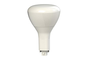 GE Lamps LED Plug-in CFL Replacement LED Lamps BR25 3500 K 9 W 4-pin (GX24q-3)
