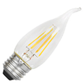 Sylvania UltraLED™ Filament Series LED Lamps B10 2700 K 5 W Medium (E26)
