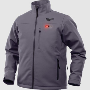 Milwaukee 202 Series M12™ Heated TOUGHSHELL™ Jacket Kits Gray 3XL