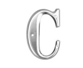 Premax Roman Typeface Embossed Aluminum Letters and Numbers C Aluminum