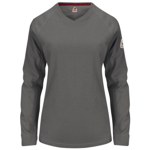 Workwear Outfitters Bulwark FR iQ Series® Shirts XS Charcoal Womens