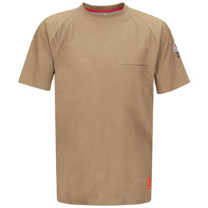 Workwear Outfitters Bulwark FR iQ Series® T-shirts 2XL Khaki Mens